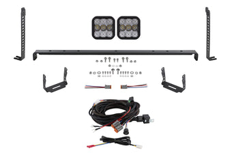 compare product Diode Dynamics Ss5 Stealth Grille Led 2 Pod Kit For 2014 2024 Toyota 4 Runner  Pro White Combo - DD7536
