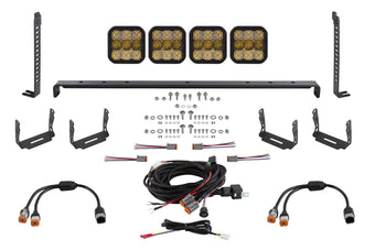 compare product Diode Dynamics Ss5 Stealth Grille Led 4 Pod Kit For 2014 2024 Toyota 4 Runner  Sport Yellow Combo - DD7543
