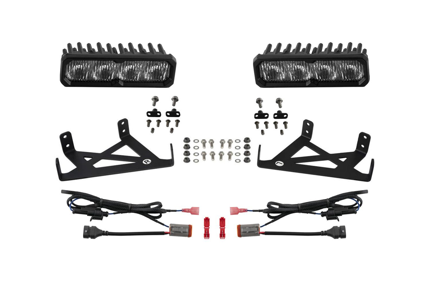Diode Dynamics SS6 LED Fog Light Kit for 2020-2022 Ford Super Duty (w/ LED Fog Lights)