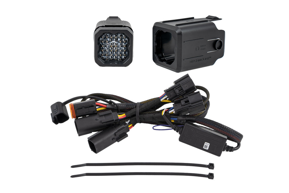 Diode Dynamics Hitch Mount Led Pod Reverse Kit For Gmc Sierra 1500/Chevrolet Silverado 2019 2025  C1 R - DD7646