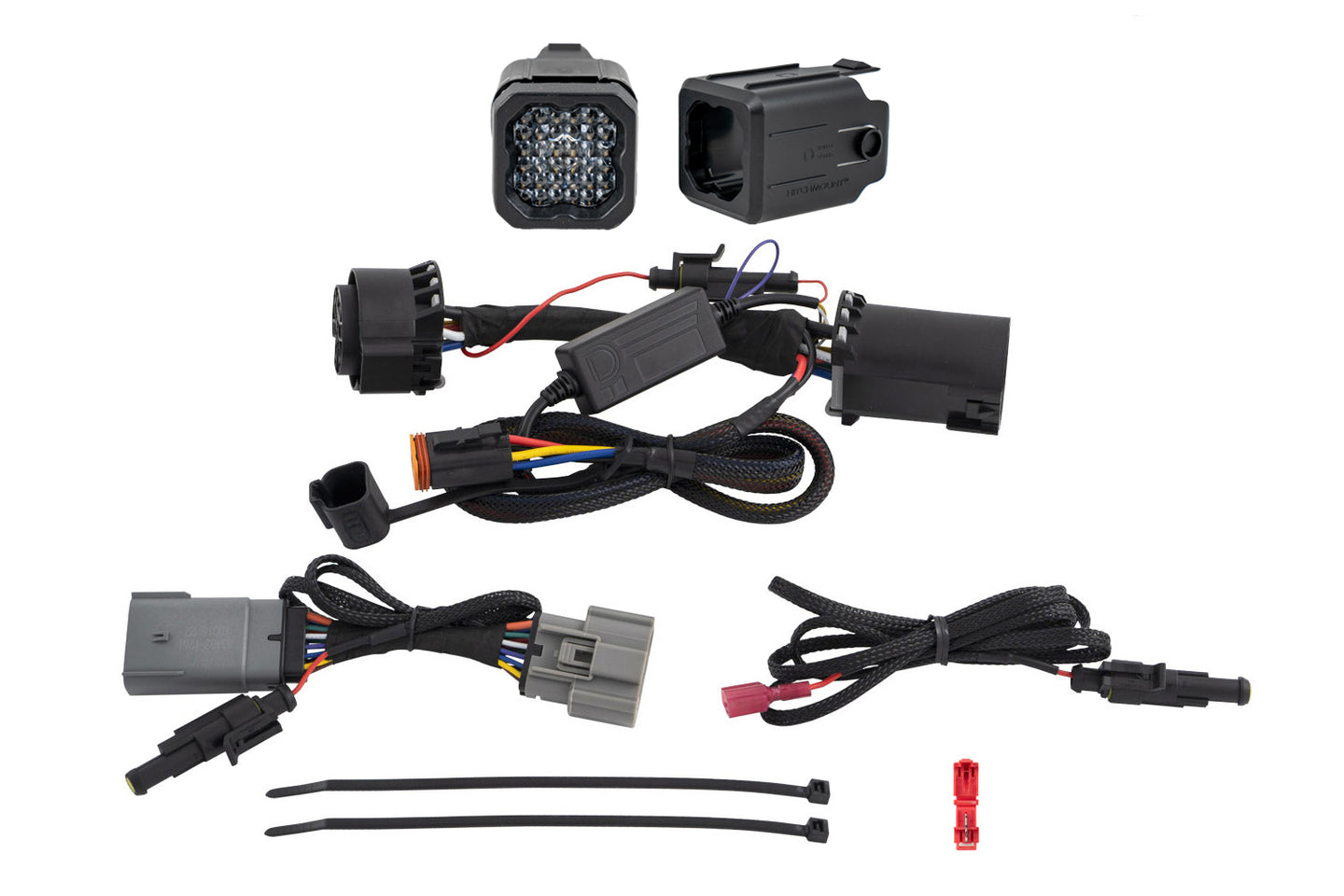 Diode Dynamics Hitch Mount Led Pod Reverse Kit For Ford F 150 2015 2020/Raptor 2017 2020  C1 R - DD7648