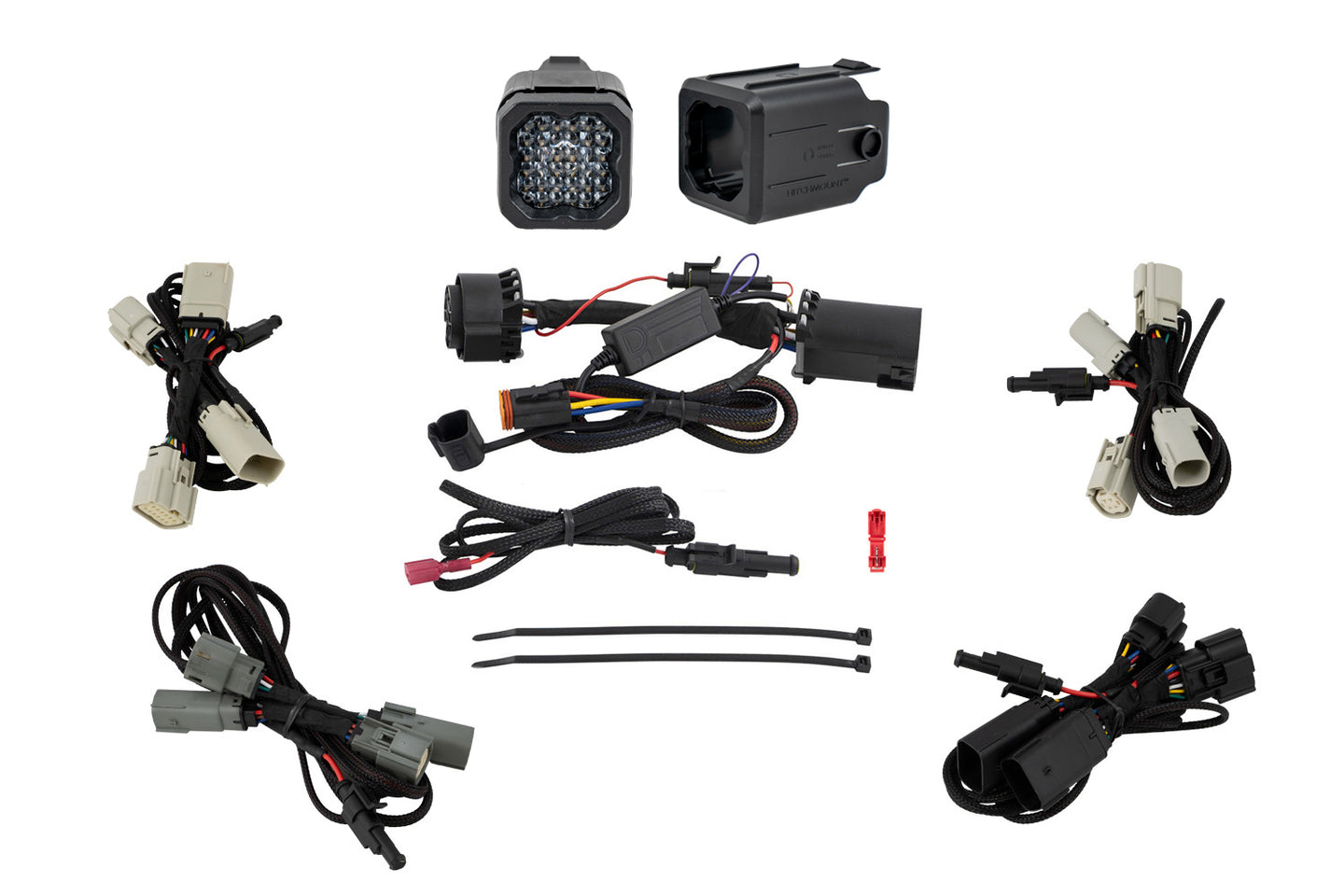 Diode Dynamics Hitch Mount Led Pod Reverse Kit For Ford F 150 2021 2025  C1 R - DD7649