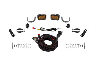 compare product Diode Dynamics Stage Series 2 Inch Roll Bar Chase Light Kit  C2 2.0 Pro Yellow (Pair) - DD7670