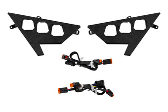 compare product Diode Dynamics Polaris Rzr Headlight Wiring Harnesses And Brackets Only (Pair) - DD7672P