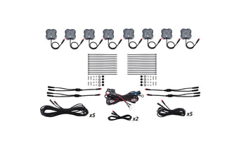 compare product Diode Dynamics Rgbw Rock Light Installer Kit (8 Pack) - DD7744