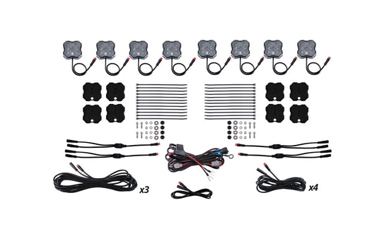 Diode Dynamics Rgbw Rock Light Installer Magnet Mount Kit (8 Pack) - DD7745