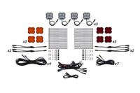 Diode Dynamics Stage Series 12-Piece LED Rock Light Kit | Single-Color, Dual-Color & RGBW