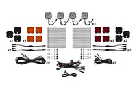 Diode Dynamics Stage Series 12-Piece LED Rock Light Kit | Single-Color, Dual-Color & RGBW