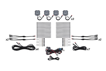 compare product Diode Dynamics Rgbw Rock Light Installer Kit (12 Pack) - DD7748