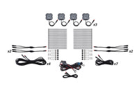 Diode Dynamics Stage Series 12-Piece LED Rock Light Kit | Single-Color, Dual-Color & RGBW
