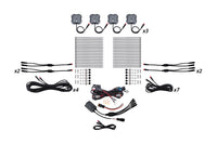 Diode Dynamics Stage Series 12-Piece LED Rock Light Kit | Single-Color, Dual-Color & RGBW