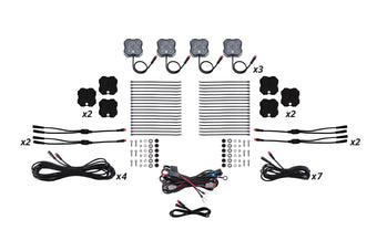 compare product Diode Dynamics Rgbw Rock Light Installer Magnet Mount Kit (12 Pack) - DD7749