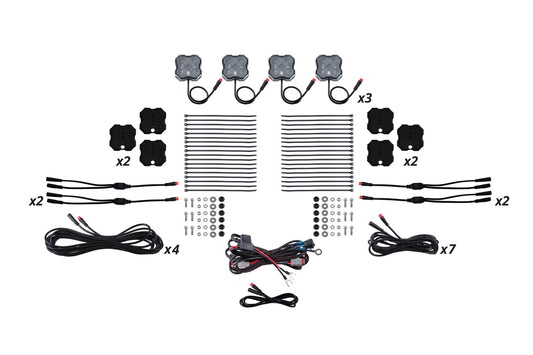 Diode Dynamics Rgbw Rock Light Installer Magnet Mount Kit (12 Pack) - DD7749