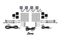 Diode Dynamics Stage Series 12-Piece LED Rock Light Kit | Single-Color, Dual-Color & RGBW