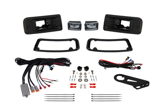 Diode Dynamics Elite Series Add On Led Fog Light Kit For 2022+ Ford Maverick  Cool White - DD7768