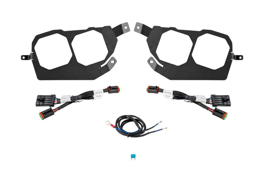 Diode Dynamics Ss3 Led Headlight Mounting Bracket Kit For 2014 2023 Polaris Rzr Xp - DD7842P