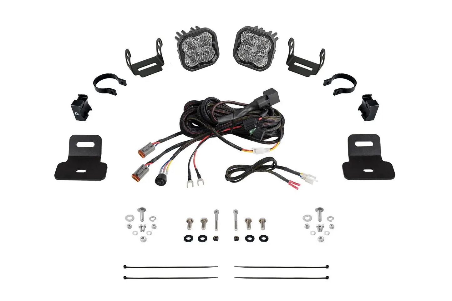 Diode Dynamics Stage Series A-Pillar LED Pod Kit for 2017-2025 Can-Am Maverick X3 Diode Dynamics