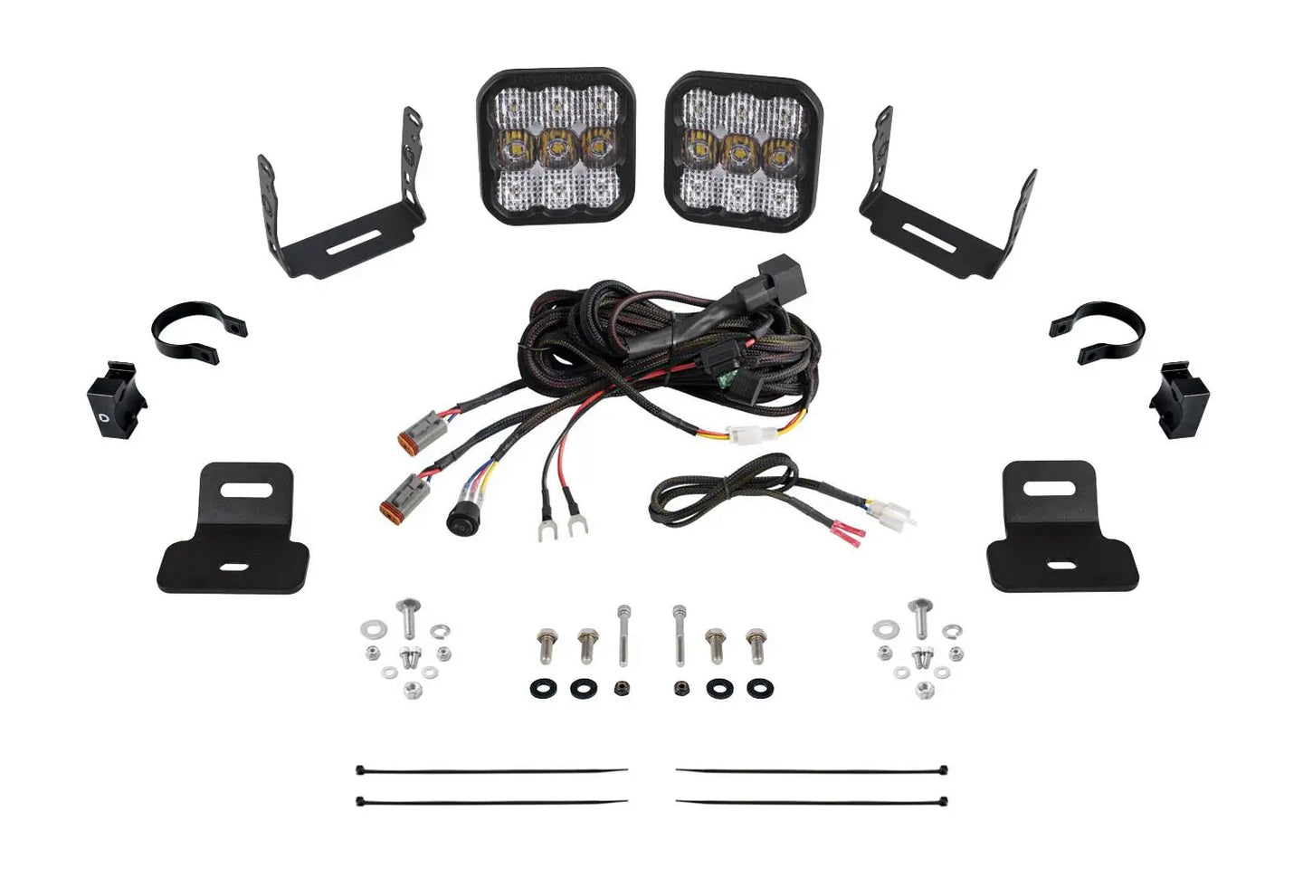 Diode Dynamics Stage Series A-Pillar LED Pod Kit for 2017-2025 Can-Am Maverick X3 Diode Dynamics