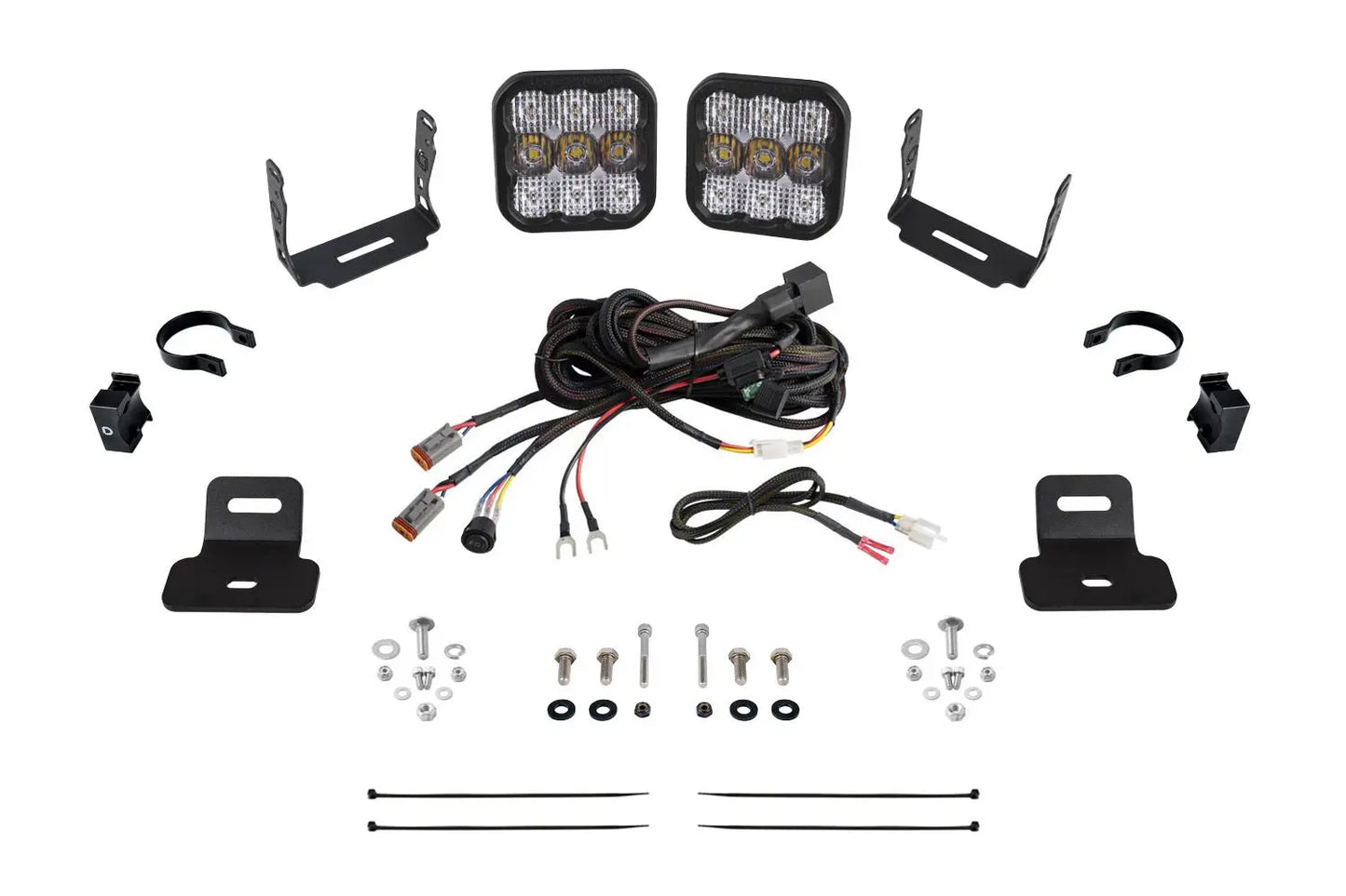Diode Dynamics Stage Series A-Pillar LED Pod Kit for 2017-2025 Can-Am Maverick X3 Diode Dynamics