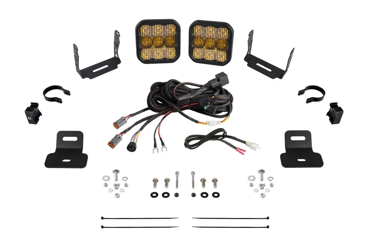 Diode Dynamics Stage Series A-Pillar LED Pod Kit for 2017-2025 Can-Am Maverick X3 Diode Dynamics