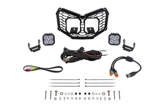 compare product Diode Dynamics Stage Series Led Grille Kit For 2017 2025 Can Am Maverick X3  Pro White Fog - DD7884