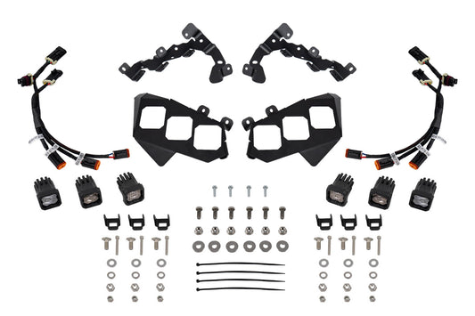 Diode Dynamics Can Am Maverick X3 C1 Headlamp Kit  Sport White Abl (Pair) - DD7887