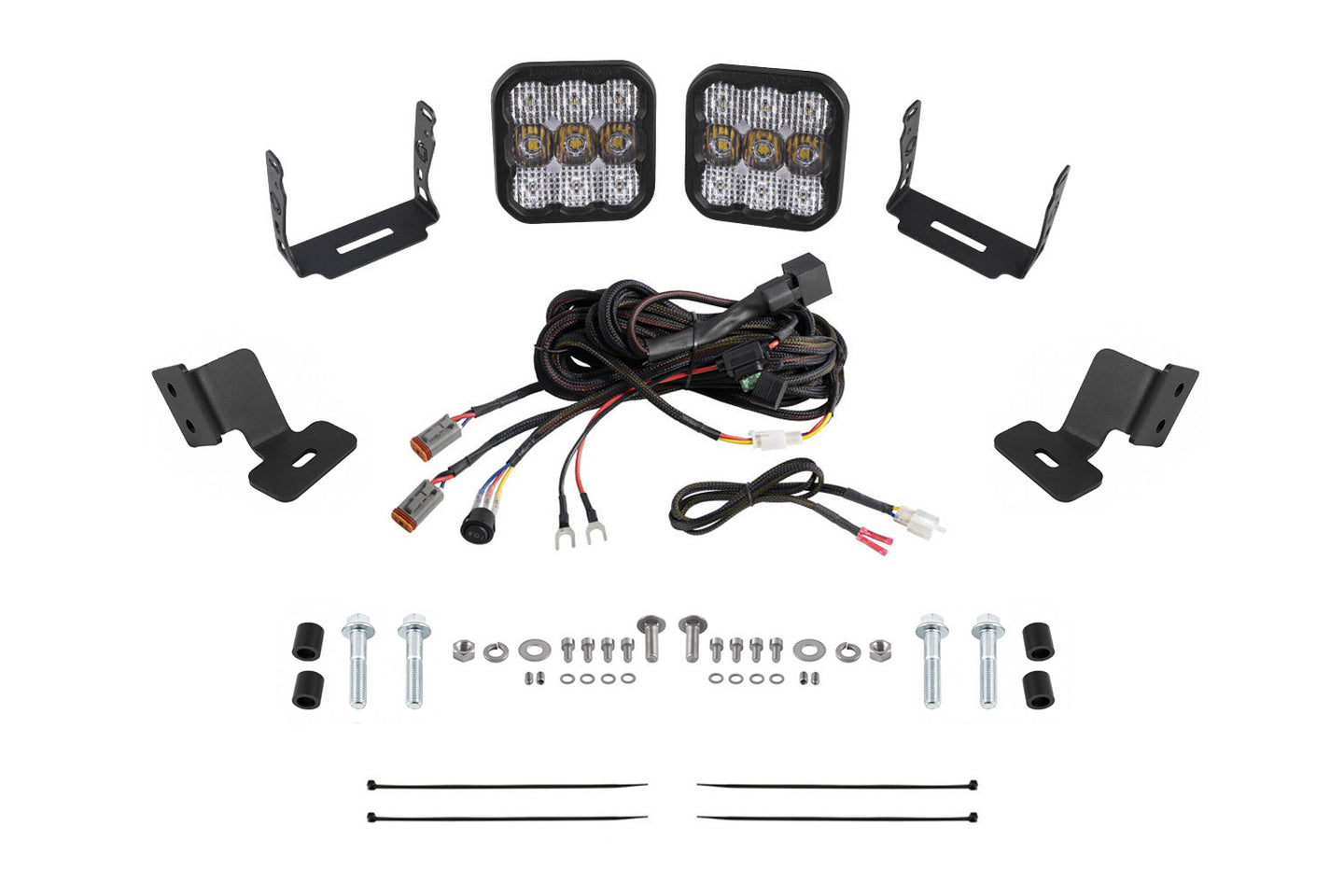 Diode Dynamics Stage Series Ditch Light Kit For 2019 2024 Honda Talon  Ss5 Pro White Combo - DD7914