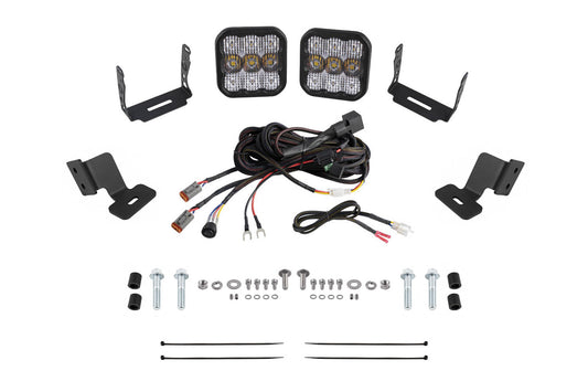 Diode Dynamics Stage Series Ditch Light Kit For 2019 2024 Honda Talon  Ss5 Pro White Combo - DD7914