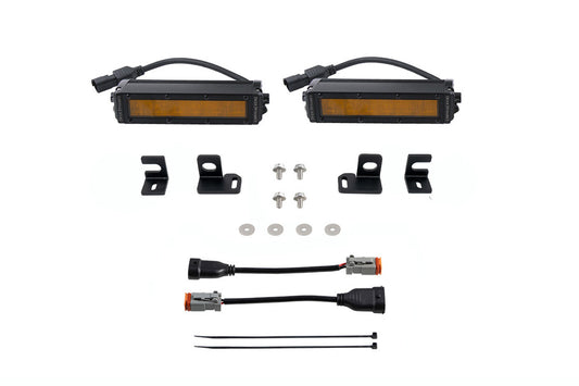 Diode Dynamics Ss6 Led Fog Light Kit For 2024+ Toyota Tacoma  Amber Wide - DD7932