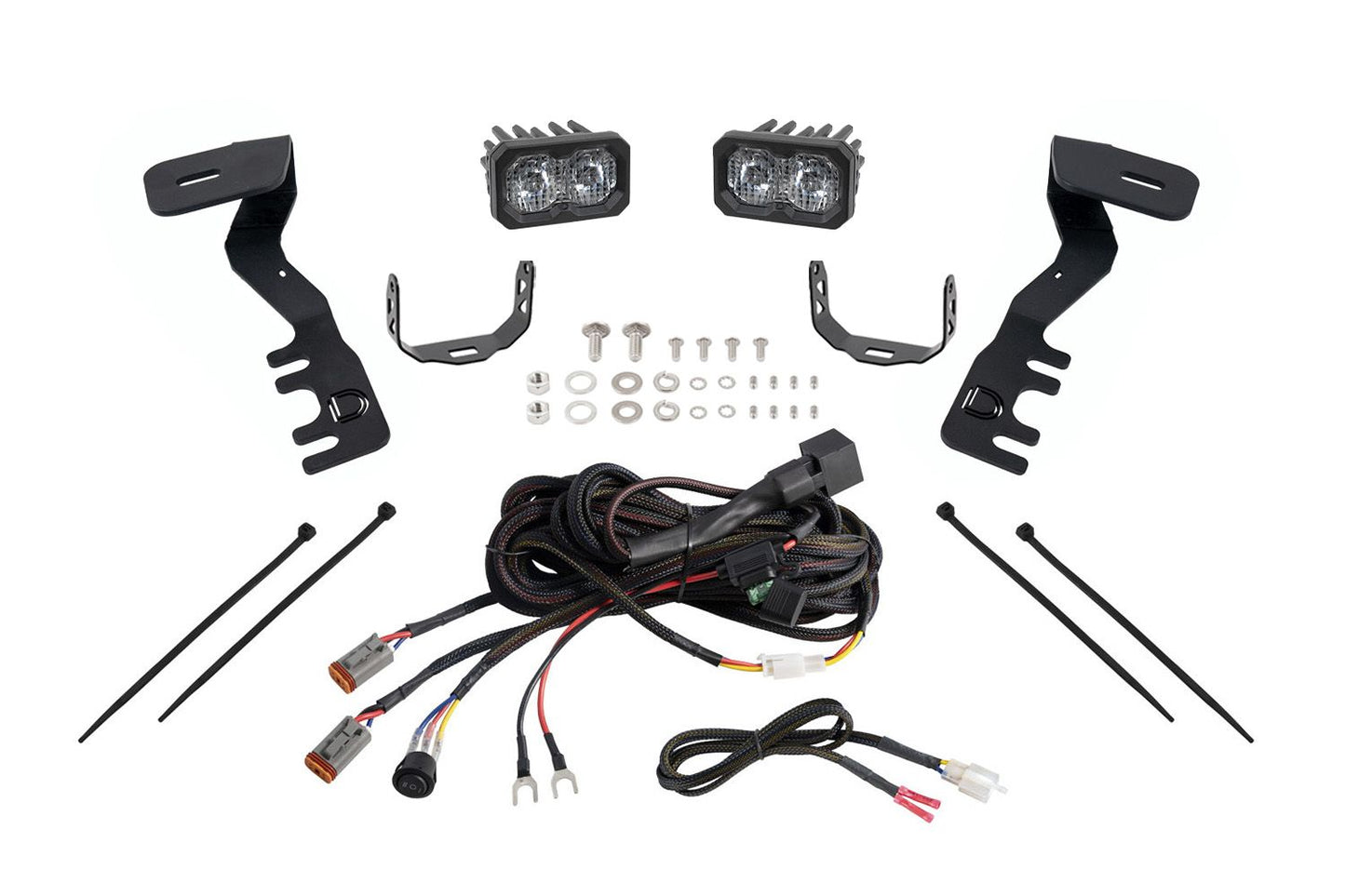 Diode Dynamics Stage Series Backlit Ditch Light Kit for 2024–2026 Toyota Tacoma & 2025–2026 Toyota 4Runner