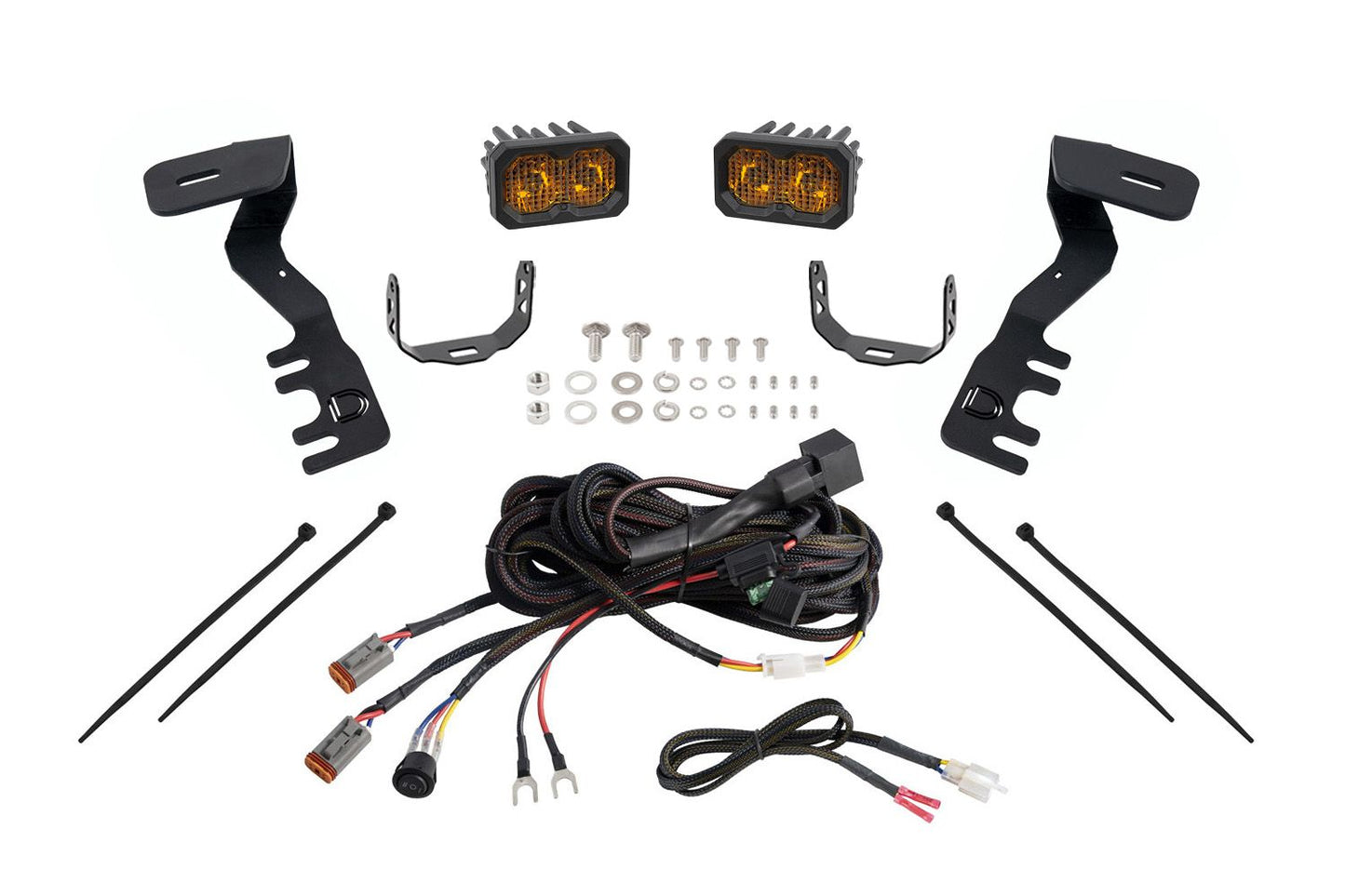 Diode Dynamics Stage Series Backlit Ditch Light Kit for 2024–2026 Toyota Tacoma & 2025–2026 Toyota 4Runner
