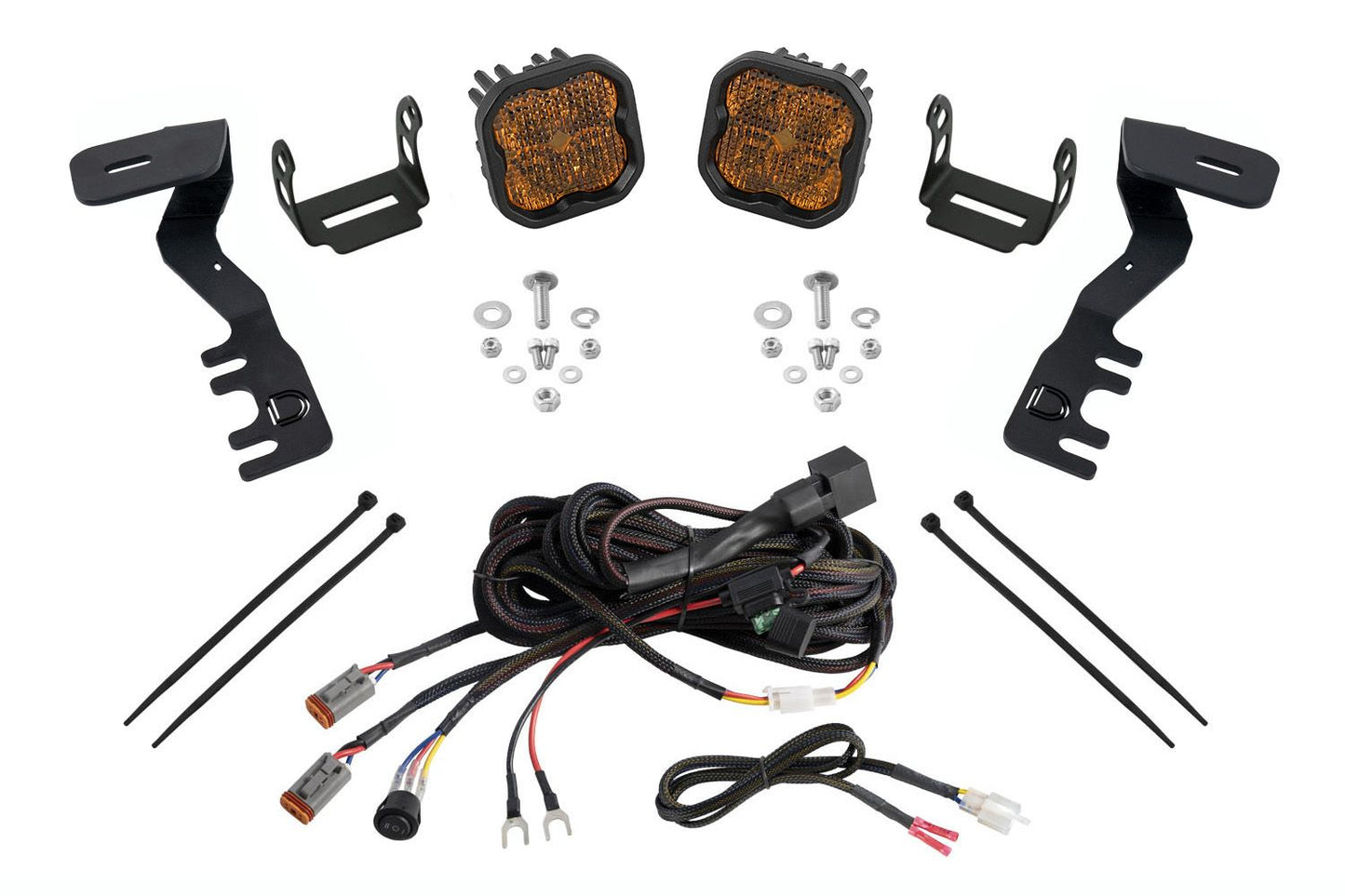 Diode Dynamics Stage Series Backlit Ditch Light Kit for 2024–2026 Toyota Tacoma & 2025–2026 Toyota 4Runner