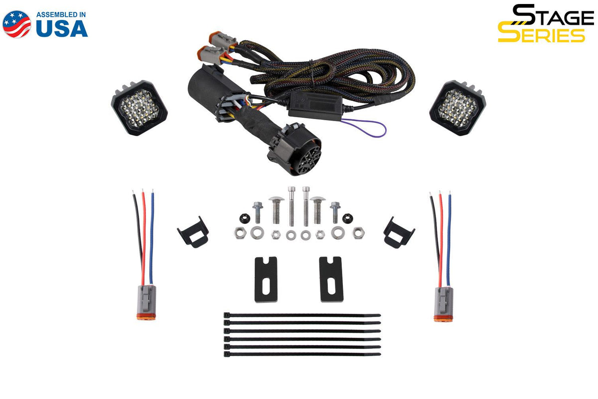 Diode Dynamics C1R reverse lights and fourth brake light for Toyota Tacoma