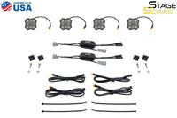 Diode Dynamics DD7948 Toyota Tacoma LED bed light kit components