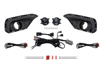 Diode Dynamics Elite Series Add On Fog Lamp Kit For 2024+ Ford Mustang Eco Boost  White - DD7959