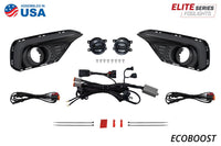 Diode Dynamics Elite Series Add On Fog Lamp Kit For 2024+ Ford Mustang Eco Boost  White - DD7959