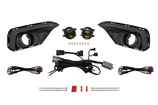 Diode Dynamics Elite Series Add On Fog Lamp Kit For 2024+ Ford Mustang Eco Boost  Yellow - DD7960