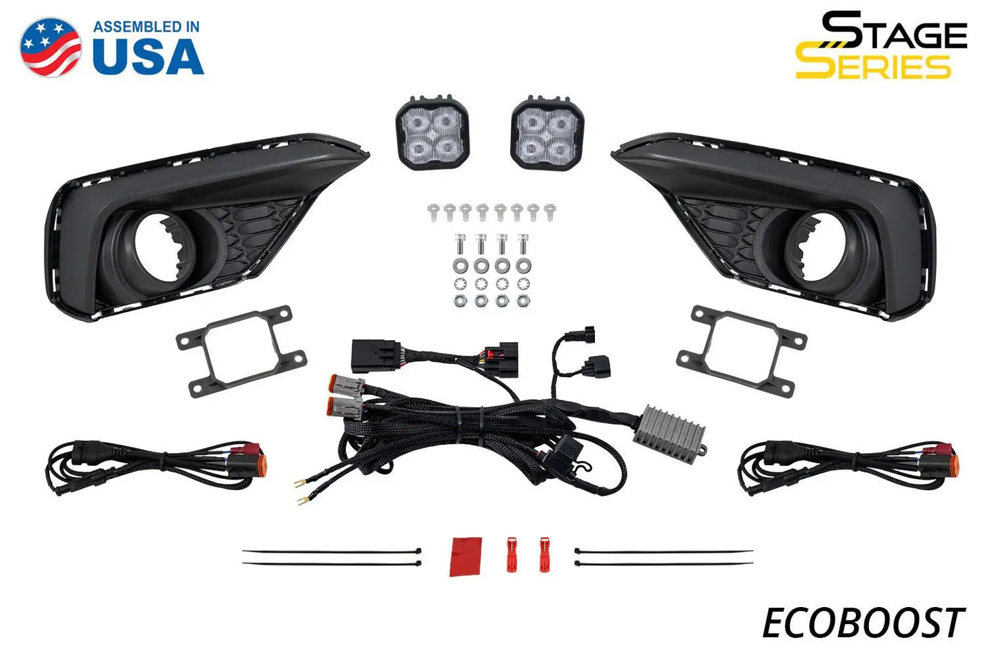 Diode Dynamics SS3 Add-On Fog Lamp Kit for 2024-2025 Ford Mustang Diode Dynamics