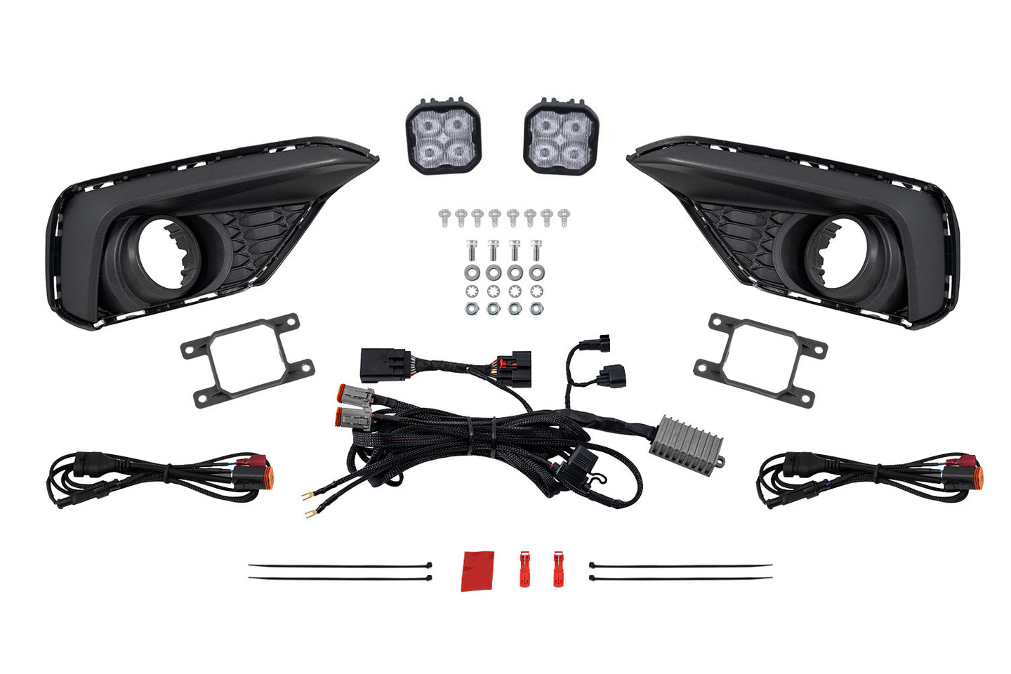 Diode Dynamics Ss3 Add On Fog Lamp Kit For 2024+ Ford Mustang Eco Boost  White Pro - DD7963