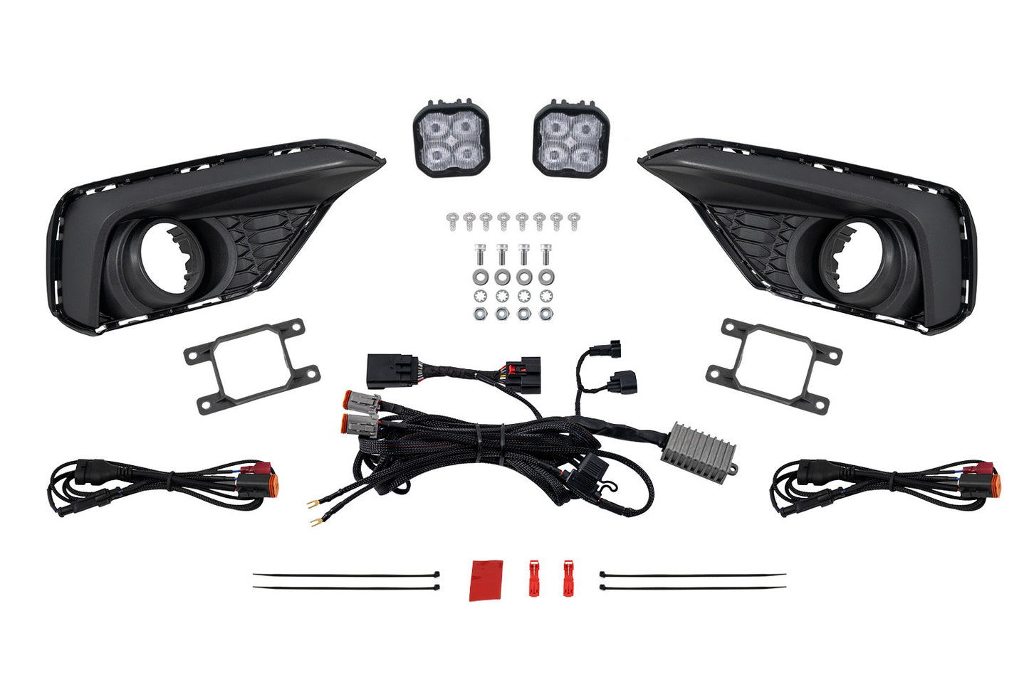 Diode Dynamics Ss3 Add On Fog Lamp Kit For 2024+ Ford Mustang Eco Boost  White Max - DD7965