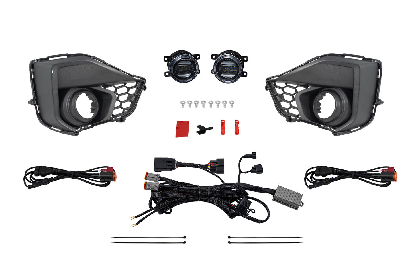 Diode Dynamics Elite Series Add On Fog Lamp Kit For 2024+ Ford Mustang Gt  White - DD7968