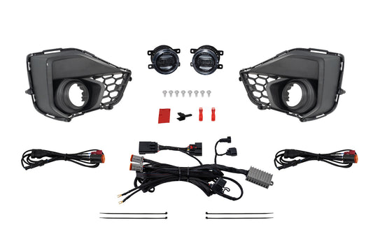 Diode Dynamics Elite Series Add On Fog Lamp Kit For 2024+ Ford Mustang Gt  White - DD7968