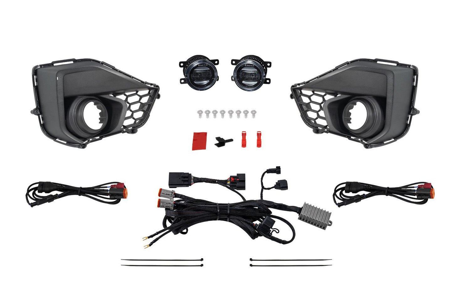 Diode Dynamics Elite Series Add On Fog Lamp Kit For 2024+ Ford Mustang Eco Boost  White - DD7959
