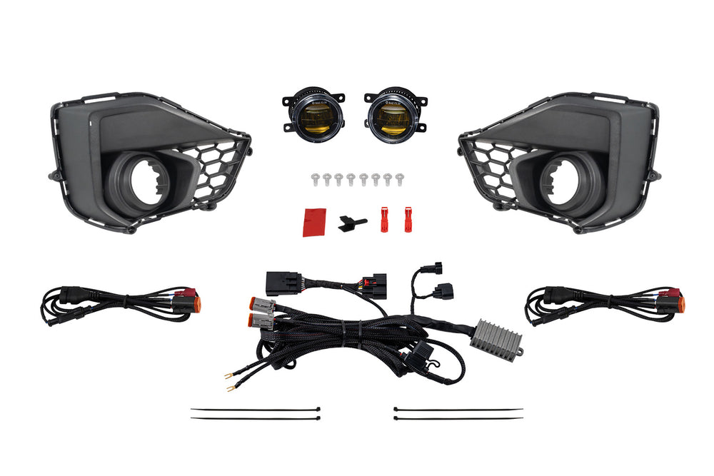 Diode Dynamics Elite Series Add On Fog Lamp Kit For 2024+ Ford Mustang Gt  Yellow - DD7969