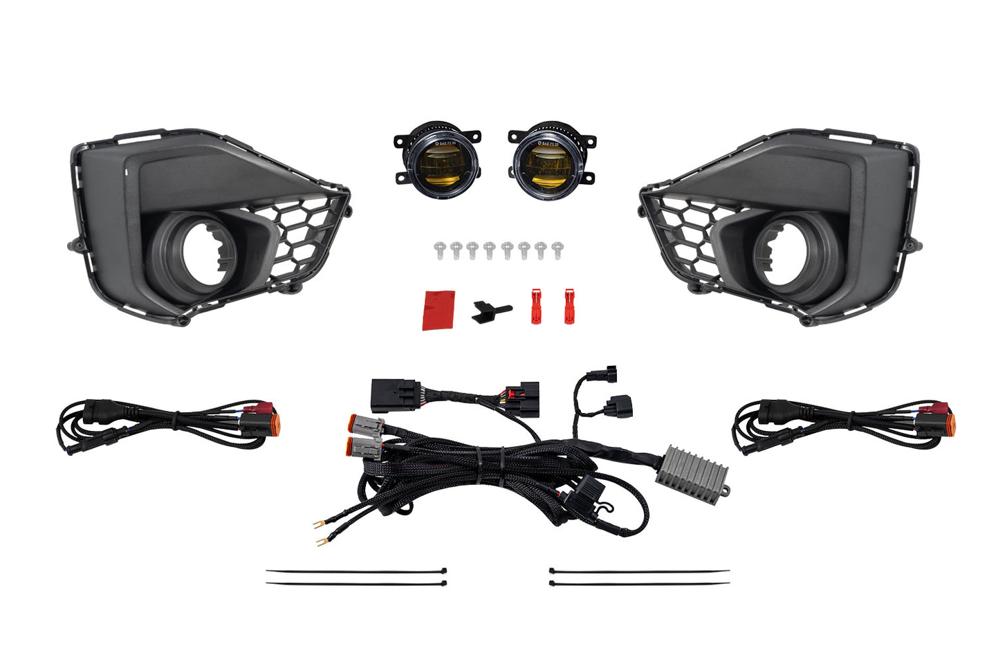 Diode Dynamics Elite Series Add On Fog Lamp Kit For 2024+ Ford Mustang Gt  Yellow - DD7969