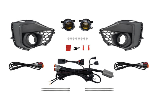 Diode Dynamics Elite Series Add On Fog Lamp Kit For 2024+ Ford Mustang Gt  Yellow - DD7969