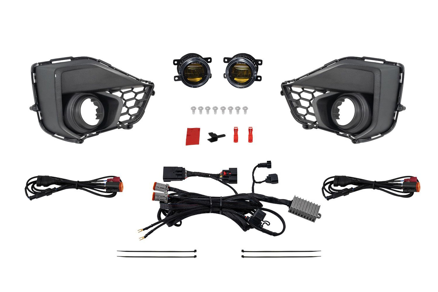 Diode Dynamics Elite Series Add On Fog Lamp Kit For 2024+ Ford Mustang Eco Boost  White - DD7959