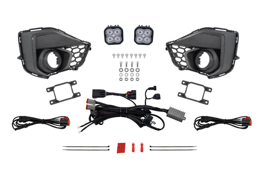 Diode Dynamics Ss3 Add On Fog Lamp Kit For 2024+ Ford Mustang Gt  White Sport - DD7970