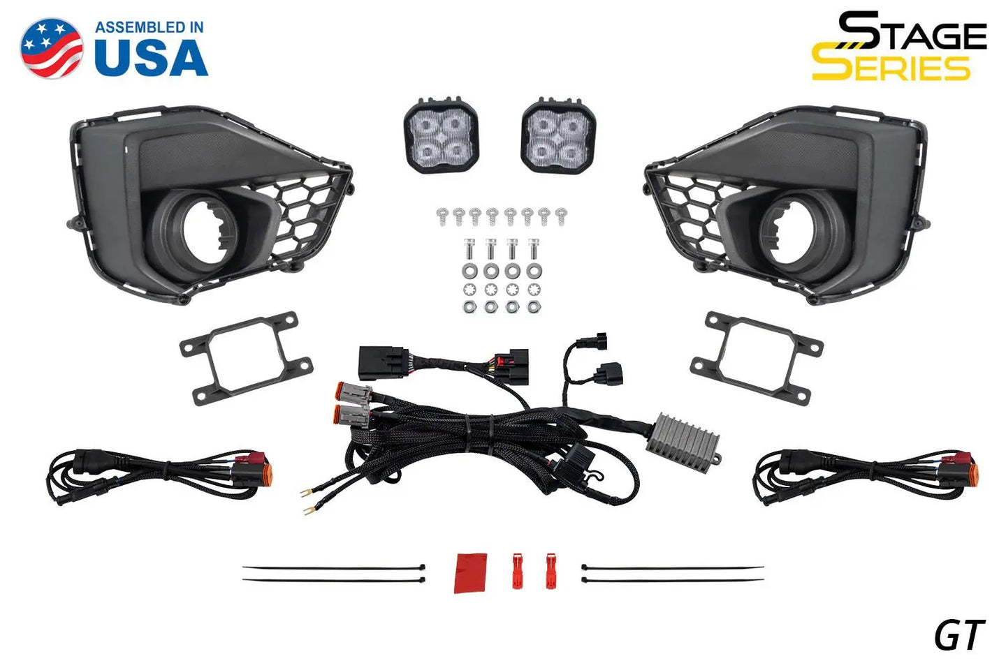 Diode Dynamics SS3 Add-On Fog Lamp Kit for 2024-2025 Ford Mustang Diode Dynamics