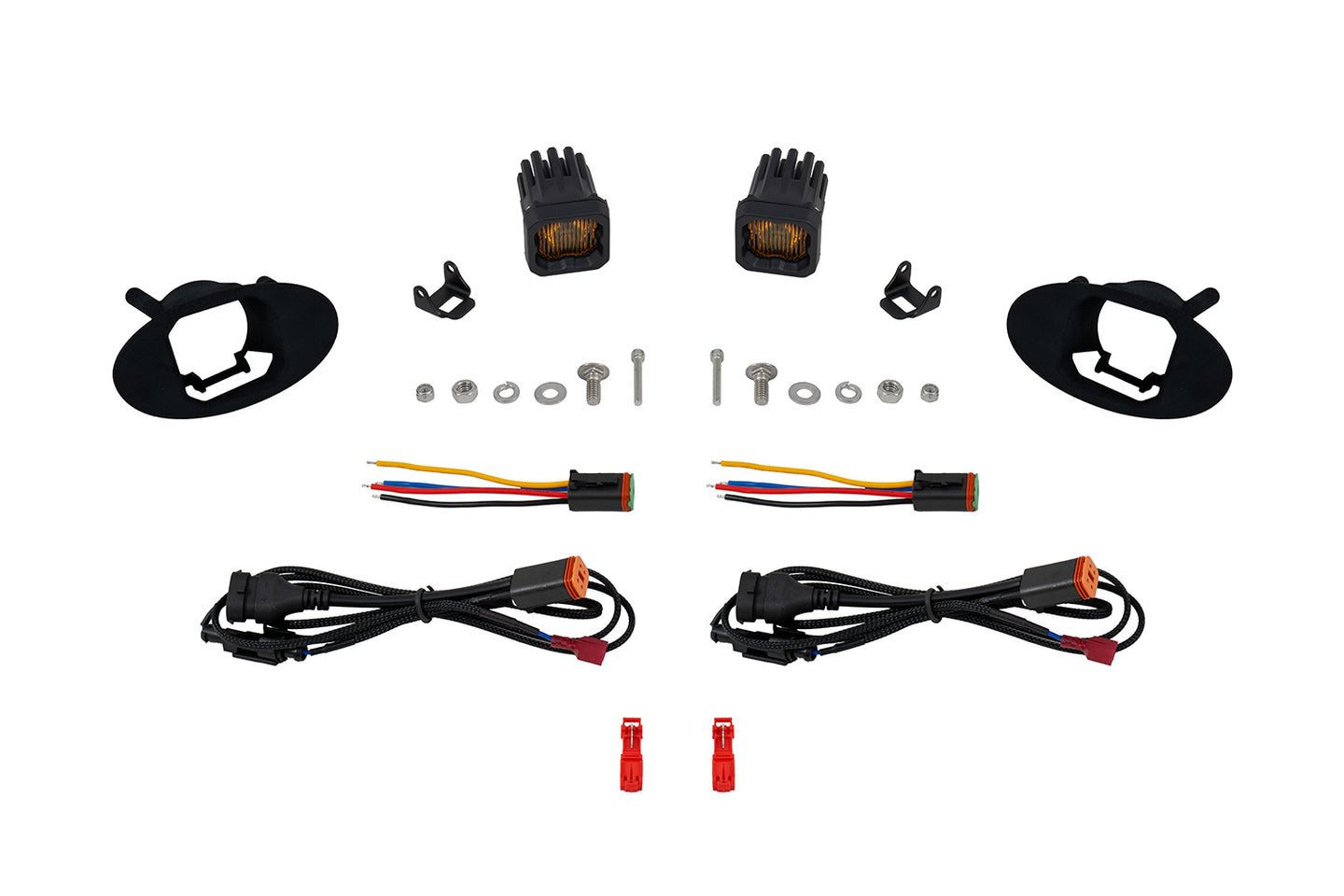 Diode Dynamics Ssc1 Type Ha Led Fog Light Kit Yellow Sae Fog - DD8025
